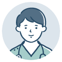 先生のイラスト